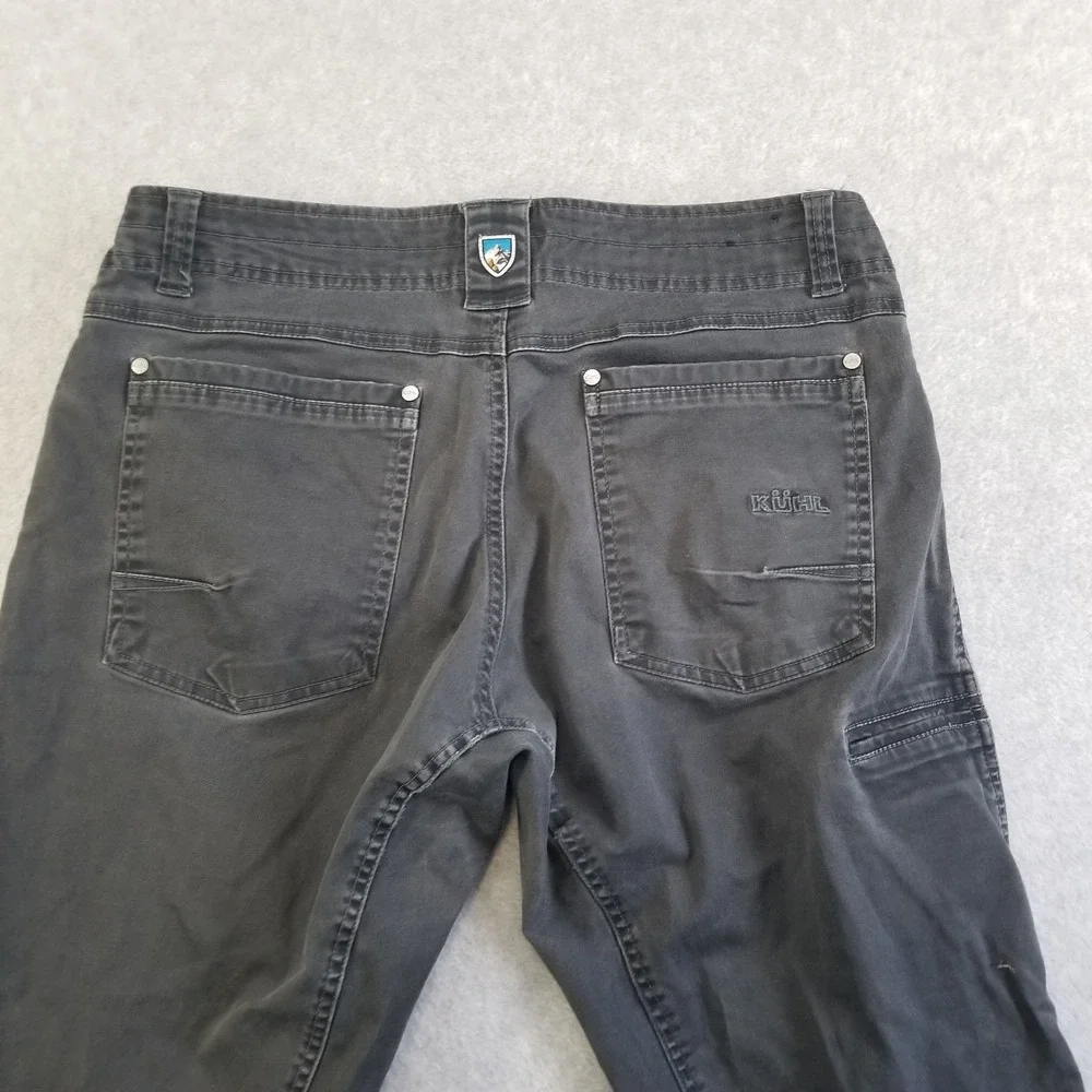 Kuhl Defyr Pants Mens 34x32 Fits 32x32 Gray Outdoor Hiking Cargo
